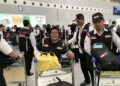 ILUSTRASI: Petugas haji daerah kerja Mekkah tiba di Bandara King Abdul Aziz, Jeddah. (Antara/Lingkarjateng.id)