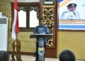 Wakil Bupati (Wabup) Batang, Suyono, saat memimpin rapat koordinasi bersama yayasan dan mitra Satuan Pelayanan Pemenuhan Gizi (SPPG) di Aula Bupati Batang, Kamis, 5 Maret 2026. (Humas Pemkab Batang/Lingkarjateng.id)