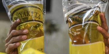 Minyak goreng Minyakita. (Antara)