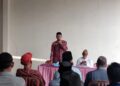 Reses DPRD Pati, Karwito Janji Perjuangkan Kebutuhan Desa di Tengah Efisiensi 35 Anggota Komisi A DPRD Pati Karwito saat kegiatan reses di Desa Sidomukti, Kecamatan Margoyoso, Jumat 13 Maret 2026. (Lingkarjateng.id)