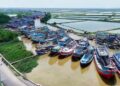 Kepadatan Kapal di Juwana, DPRD Pati Minta Nelayan Waspada Risiko Kebakaran 34 Kondisi dermaga pelabuhan Juwana Pati yang dipenuhi kapal nelayan. (Lingkarjateng.id)