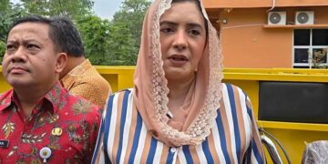 Bupati Pekalongan Fadia Arafiq. (Fahri Akbar/Lingkarjateng.id)