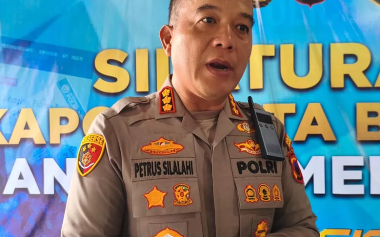 Ops Cipta Kondisi 2026, Polresta Banyumas Ungkap Praktik Judi Togel Pasar Wage 25 Kapolresta Banyumas Kombes Pol. Petrus Silalahi. Foto : IST/lingkar