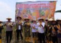 Panglima Kopassus, Kementan, Dirut Perum Bulog hingga Bupati Blora, lakukan panen dan tanam jagung secara simbolis di Desa Kutukan, Kecamatan Randublatung, Kabupaten Blora, Jawa Tengah, Jumat (3/4/2026). Foto : Dok.Pemkab Blora