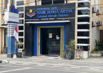 Sudah 8 Bulan Disidik, Kasus Dugaan Korupsi BPR Blora Artha Belum Seret Tersangka 25 Kantor BPR Blora Artha. (Eko Wicaksono/Lingkarjateng.id)