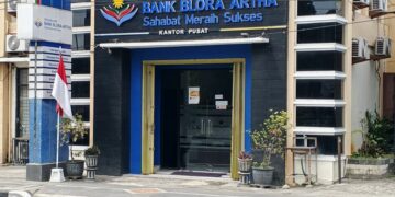 Kantor BPR Blora Artha. (Eko Wicaksono/Lingkarjateng.id)