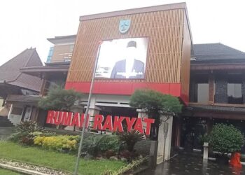 Suasana Kantor DPRD Kota Salatiga. (Angga Rosa/Lingkarjateng.id)