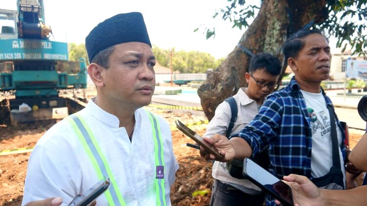 Wali Kota Pekalongan, H.A. Afzan Arslan Djunaid usai menghadiri acara groundbreaking pembangunan kantor Wali Kota, Setda, dan DPRD di Halaman Setda, Rabu (1/4/2026). Foto : Dok.Dinkominfo Pemkot Pekalongan