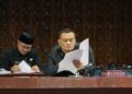 Gubernur Jawa Tengah, Ahmad Luthfi, saat mengikuti rapat paripurna di Gedung DPRD Jateng, Kamis, 30 April 2026. (Humas Pemprov Jateng/Lingkarjateng.id)