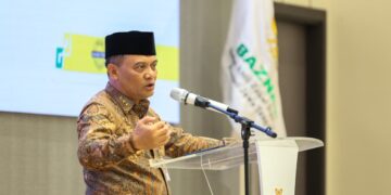 Gubernur Jawa Tengah, Ahmad Luthfi, dalam kegiatan Halaqah Ulama, Halal Bihalal, serta Rapat Koordinasi Pimpinan (Rakorpim) Majelis Ulama Indonesia (MUI) dan Baznas se-Jawa Tengah di Bandungan, Kabupaten Semarang, Kamis, 9 April 2026. (Humas Pemprov Jateng/Lingkarjateng.id)