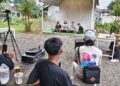 Plt Bupati Pekalongan, Sukirman, hadir dan berbaur langsung dalam acara “Ngumpul Bareng” Forum Netizen Julid di Landscape Area, Kedungwuni, Rabu (1/4/2026) Sore. Foto : Fahri Akbar/Lingkar