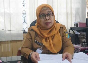 Dinperinaker Kota Pekalongan : THR 2026 Dibayar 100 Persen, Nihil Aduan Pekerja 25 Kepala Dinperinaker Kota Pekalongan, Betty Dahfiani Dahlan. Foto : Fahri Akbar / Lingkar