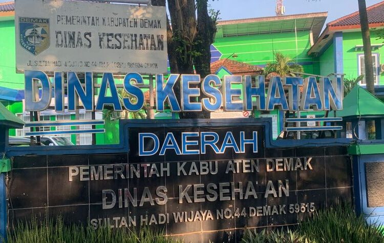 Kantor Dinkesda Demak. Foto  Burhan Aslam/Lingkar