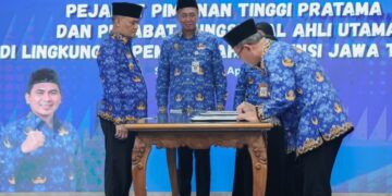 27 pejabat di lingkungan Pemprov Jateng dilantik hari ini. Foto : Dok. Humas Pemprov Jateng / Lingkar