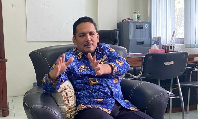 Kepala Diskominfo Kabupaten Kudus, Satria Agus Himawan. Foto : Nisa Hafizhotus Syarifa/Lingkar