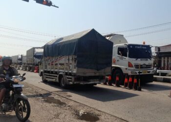 Contraflow Diberlakukan di Perbaikan Jembatan Kali Bodri Kendal, Pengendara Diminta Waspada