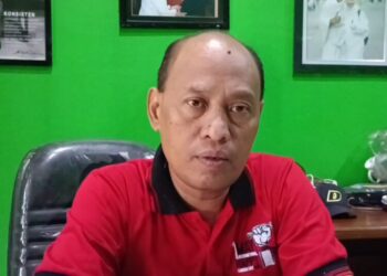 Kepala Disnakertrans Grobogan, Teguh Harjokusumo. (Ahmad Abror/Lingkarjateng.id)