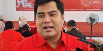 Bintang Yudha Daneswara Siap Kembalikan Kejayaan PDIP di Kendal 10 Jadi Ketua DPC PDIP Kendal, Bintang Yudha Daneswara. (Unggul Priambodo/Lingkarjateng.id)