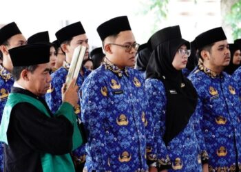 Lantik 59 PNS Baru, Plt Bupati Pati Langsung Instruksikan Junjung Integritas