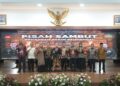 Bupati Kendal Dyah Kartika Permanasari (kelima kiri) dalam acara pisah sambut Dandim 0715/Kendal di Pendopo Tumenggung Bahurekso, Senin, 27 April 2026. (dok for Lingkarjateng.id)