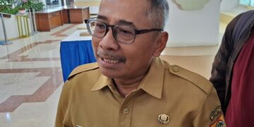 Plt Asisten Ekonomi dan Pembangunan Setda Provinsi Jawa Tengah, AR Hanung Triyono. (Rizky Syahrul Al-Fath/Lingkarjateng.id)