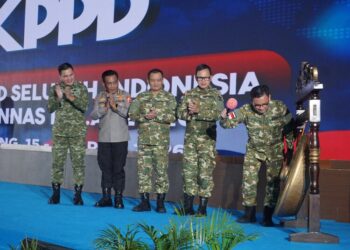 Pembukaan kegiatan retreat Kursus Pemantapan Pimpinan Daerah (KPPD) yang digelar di Akademi Militer Magelang, Kamis, 16 April 2026. (Pendam IV Diponegoro/Lingkarjateng.id)