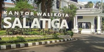Suasana Kantor Pemkot Salatiga. (Angga Rosa/Lingkarjateng.id)
