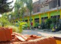 Pembangunan di SMP Negeri 3 Blora yang mendapat Bantuan Presiden (Banpres). (Eko Wicaksono/Lingkarjateng.id)