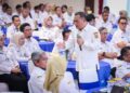 Gubernur Jawa Tengah Ahmad Luthfi saat mengisi acara Forum Dialog Kepemimpinan Jawa Tengah dalam Program Eksekutif Daerah (PED) 2026 di kantor BPSDMD, Rabu 1 April 2026. (Dok. Humas Provinsi Jateng/Lingkarjateng.id)