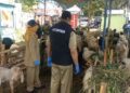 Dispertanikap Sidak Lapak Penjual Hewan Kurban Jelang Idul Adha, Ini Hasilnya 34 Dispertanikap saat melakukan inspeksi dan pengecekan lapak-lapak pedagang hewan kurban yang ada di wilayah Sidomulyo, Ungaran Timur, Kabupaten Semarang. Foto: Hesty Imaniar/Lingkar