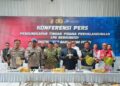 Bareskrim Polri menggelar konferensi pers ungkap kasus penyalahgunaan LPG subsidi. Foto : Dok. Humas Polri/Lingkar