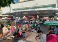 Aktivitas di Alun-alun Simpang 7 Kudus. (Lingkarjateng.id)
