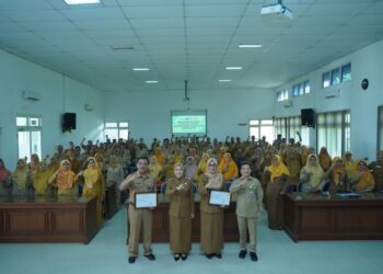 Kegiatan Pembekalan ASN menuju masa Purna Tugas Tahap II di Lingkungan Pemerintah Kabupaten Boyolali Tahun Anggaran 2026, Selasa, 12 Mei 2026. (Dok. Pemkab Boyolali/Lingkarjateng.id)