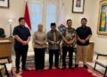 Bupati Kendal, Dyah Kartika Permanasari, saat kunjungan silaturahmi ke Gubernur DKI Jakarta, Pramono Anung, di Jakarta, Jumat, 8 Mei 2026. (Unggul Priambodo/Lingkarjateng.id)
