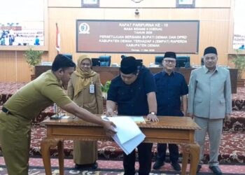 DPRD Demak Sepakati 4 Raperda, Ada Regulasi Drainase hingga Perkawinan Anak