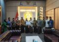 Bupati Kendal, Dyah Kartika Permanasari, menyaksikan penandatanganan NPHD untuk pembangunan RSNU di ruang kerjanya, Kamis, 7 Mei 2026. (Anik Kustiani/Lingkarjateng.id)