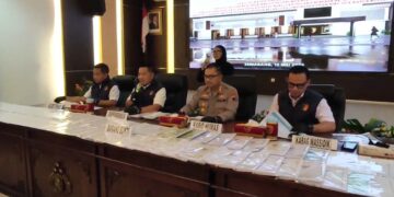 Direktorat Reserse Kriminal Khusus (Ditreskrimsus) Polda Jawa Tengah membongkar dugaan tindak korupsi dalam proses pengajuan dan realisasi kredit di Perumda BPR Bank Purworejo, Rabu, 13 Mei 2026. (Antara/Lingkarjateng.id)