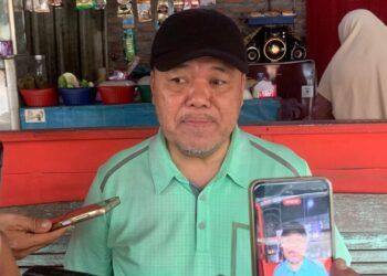 Eks Plt Ketua Askab PSSI Demak, Edi Sayudi. (M. Burhanuddin Aslam/Lingkarjateng.id)