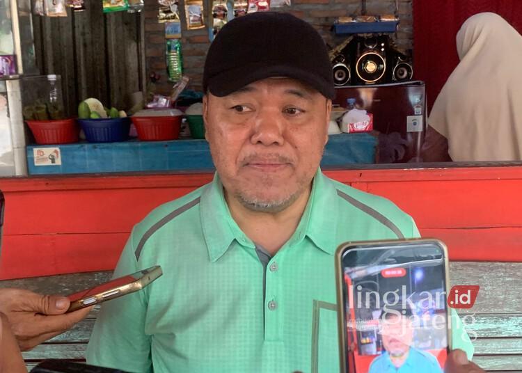 Penggantian Plt Ketua PSSI Demak oleh PSSI Jateng Tuai Polemik 25 Eks Plt Ketua Askab PSSI Demak, Edi Sayudi. (M. Burhanuddin Aslam/Lingkarjateng.id)