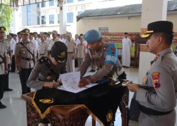 Sejumlah Perwira Polres Demak Rotasi Jabatan, Berikut Ini Daftarnya