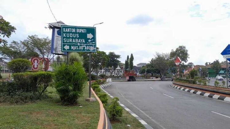 Suasana di Kota Wali Kabupaten Demak. Foto : Burhan/Lingkar
