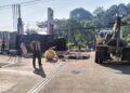 Kecelakaan di Silayur Terjadi Lagi, Pemkot Semarang Perkuat Pengawasan 36 Kecelakaan truk menuju arah Silayur, Kecamatan Ngaliyan, Kota Semarang, Rabu (13/5). Foto : Syahril/Lingkar