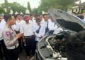 Pelatihan Safety Driving dan Pemeriksaan Kesehatan bagi para pengemudi SPPG (Satuan Pelayanan Pemenuhan Gizi) di wilayah Kabupaten Pekalongan. Foto : Dok. Satlantas Polres Pekalongan for Lingkar
