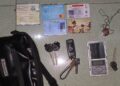 Barang-barang milik pelaku yang berhasil diamankan polisi. Foto : Dok.Polres Pekalongan/Lingkar