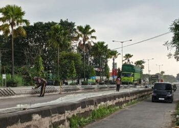 Jalan Lingkar Timur Mejobo Kudus Mulai Diperbaiki, Ini Titik Prioritasnya