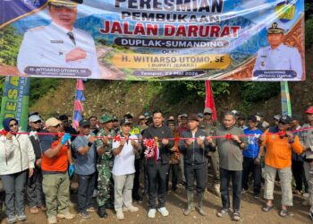 Bupati Jepara Resmi Buka Jalur Alternatif Duplak-Sumanding