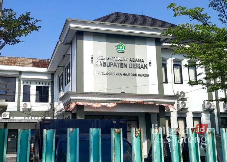 Ratusan Pondok Pesantren di Demak Belum Kantongi Izin Operasional 25 Kantor Wilayah Kemenag Kabupaten Demak. (M. Burhanuddin Aslam/Lingkarjateng.id)