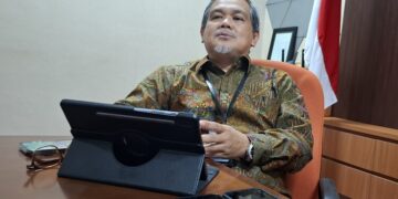 Kepala BPS Jateng, Ali Said. (Rizky Syahrul Al-Fath/Lingkarjateng.id)
