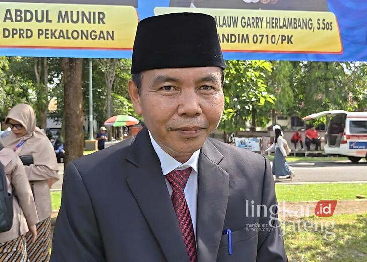 Revitalisasi Sekolah 2026 di Pekalongan Masih Tunggu Kepastian Anggaran Pusat 25 Kepala Dindikbud Kabupaten Pekalongan, Kholid. (Fahri Akbar/Lingkarjateng.id)