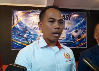 Ketua KONI Demak, Suryo Hadi Wibowo. (M. Burhanuddin Aslam/Lingkarjateng.id)